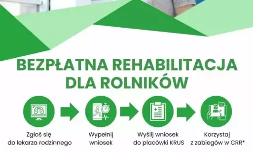 Zdjęcie do Bezpłatna rehabilitacja dla rolnik&oacute;w